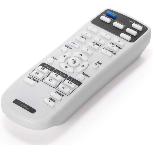 Epson Projector Remote Control Compatible with EB S02 S02H S11 S110 S11H S12 W01 W02 W12 X02 X11 X11H X12 X14 X15 420 425W 430 435W 470 475W 480 485.