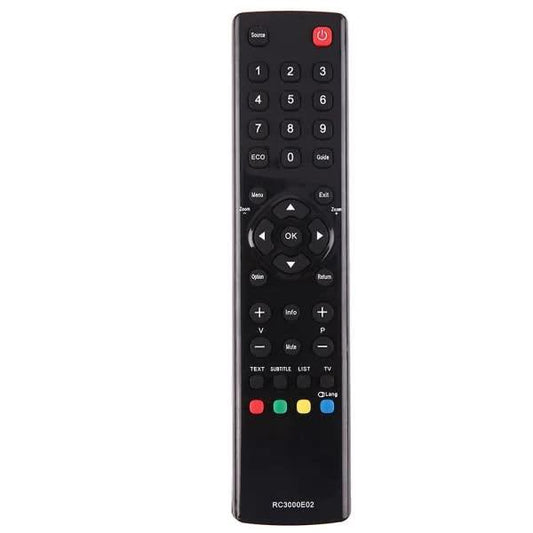 Suitable for TCL Thomson LCD Smart TV Remote Control RC3000E02.