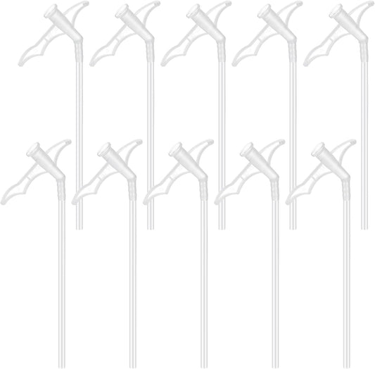 Xindojuz 10 Pcs Attractive Spray Foam Nozzles, Expanding Spray Foam Nozzle Replacement Tubes, Gap Filling Insulating Sprays Replacement Tube for DIY Spraying as Shown Industrial Adhesives