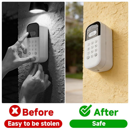 Screwdriver Replacements and 6 Pcs Security Mounting Screws Compatible with myQ Smart Garage Door Video Keypad, Easy to Install