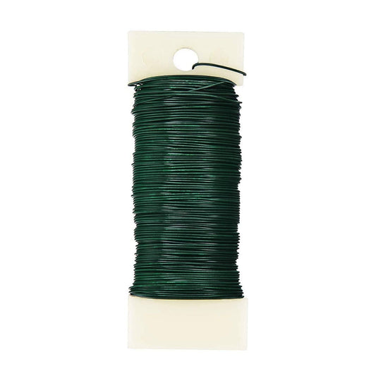 Floral Wire 38 Yards 22 Gauge Paddle Wire for Wreath Making Craft Florist Floral Flower Arrangements Garland