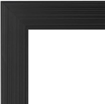 2 Pack 5x7 Picture Frame, Black Picture Frame for Wall and Tabletop Display, Resistant Plastic Photo with Clear Plexiglass for Vertical or Horizontal Display