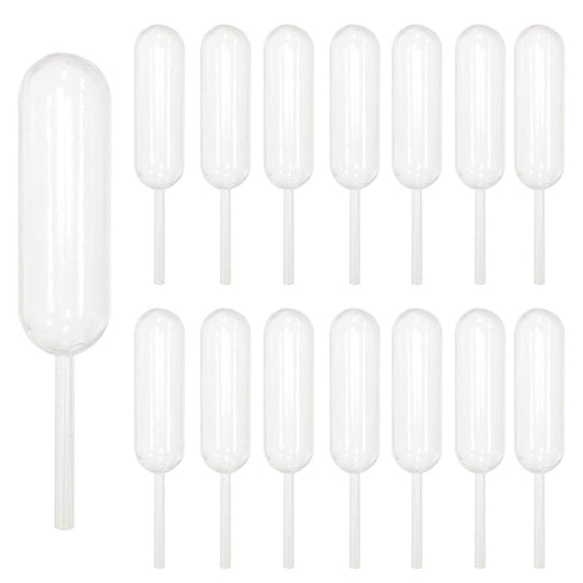 Cupcakes Pipettes, 100PCS 4ml Clear Plastic Transfer Liquid Dropper Pipettes, Suitable for Chocolate or Strawberries Cupcakes, Ice Cream, Mini Cakes, Waffles, Children's Painting, Kitchen Supplies