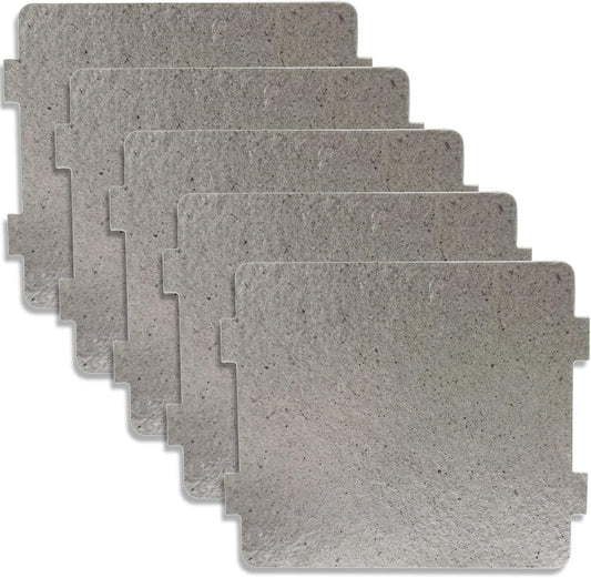 5 Pcs Microwave Oven Parts Waveguide Cover Universal Mica Sheet Microwave Oven Repairing Part for Kitchen Home Office Restaurant (4 Inch X 4.7 Inch)