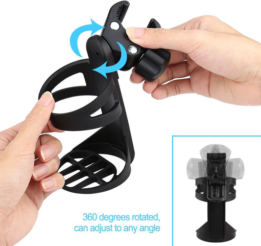 Universal Bike Water Bottle Holder for Large Bottles, Bike Water Bottle Cages Cup Holder Fits Most Bicycles.