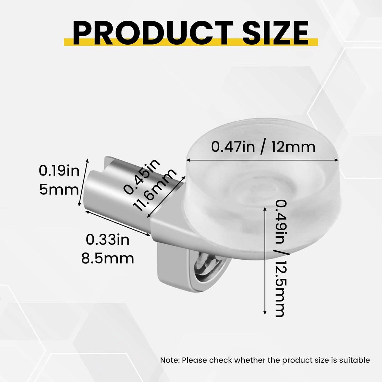 5mm Shelf Support Peg with Suction Cup, Heavy Duty Shelves Support Holders, 20pcs 1/5 Inch Shelf Pins Metal Adjustable Shelf Pegs for Kitchen Bookshelf Wardrobe Shelves Cupboard
