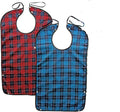 Adult Bibs for Men Women Elderly Reusable Large Adult Bibs Reusable Waterproof Clothing Protector with Crumb Catcher