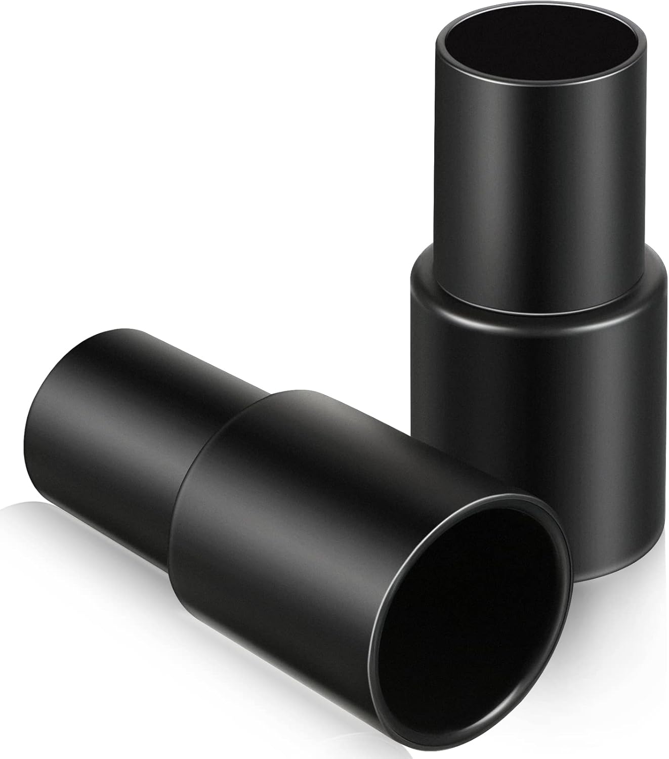 2 Pieces Cleaner Adapter 35mm (1-3/8 Inch) to 32 mm (1-1/4 Inch) for Inner Diameter 32 Brush Fit to Outer Diameter 35 Tube Plastic Vacuum Hose Adapter.