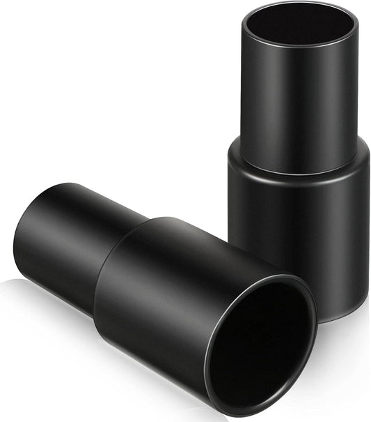 2 Pieces Cleaner Adapter 35mm (1-3/8 Inch) to 32 mm (1-1/4 Inch) for Inner Diameter 32 Brush Fit to Outer Diameter 35 Tube Plastic Vacuum Hose Adapter.