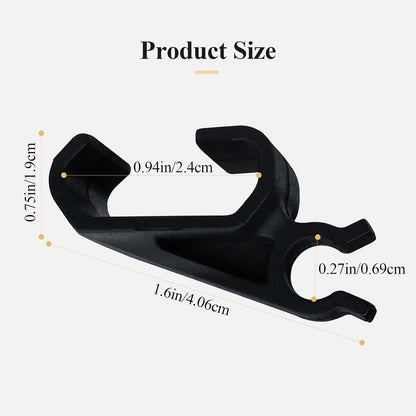 2 pcs 351B0024 Truck Bed Cover Clips, Tonneau Cover Prop Rod Clips, Compatible with RealTruck BAK BAKFlip MX4, Undercover Ultra Flex Hard Folding Truck Bed Tonneau Cover
