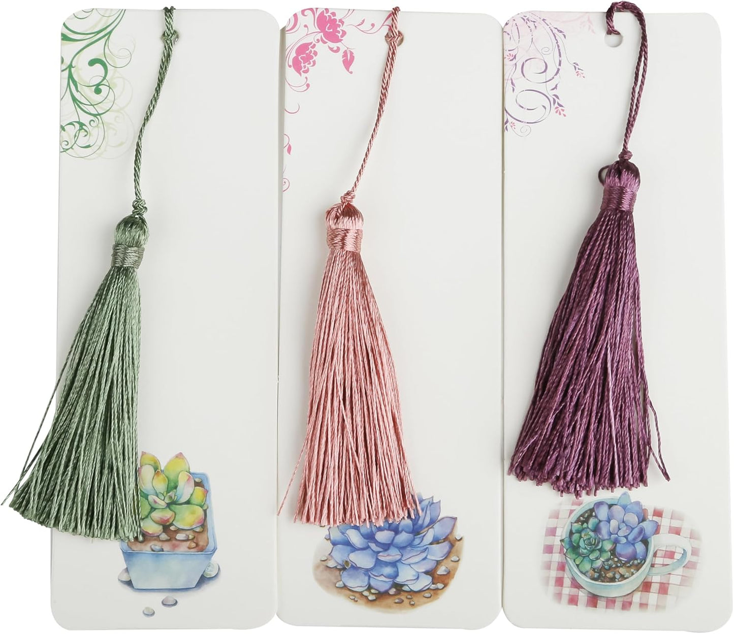 46pcs 5inch Silky Floss Carft Tassel Keychain Tassel with 2.5inch Cord Loop Earring Jewelry Making,Souvenir,DIY Accessory