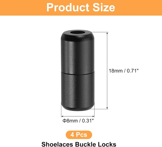 Shoe Laces Buckle Lock Aluminum No Tie Shoelace Turnbuckle
