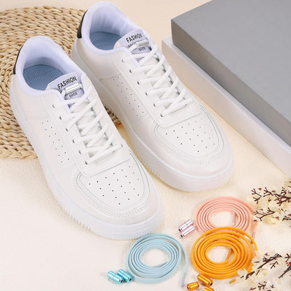 Shoe Laces Buckle Lock Aluminum No Tie Shoelace Turnbuckle
