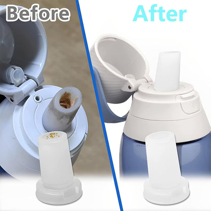 Bite Valve Replacement for Brita Water Bottle, 2 Pack, Silicone, BPA-Free, 1 Liter, Sports, Travel