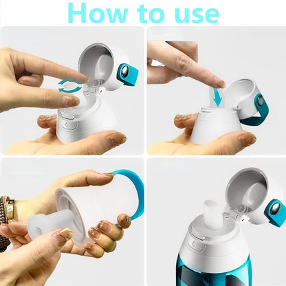 Bite Valve Replacement for Brita Water Bottle, 2 Pack, Silicone, BPA-Free, 1 Liter, Sports, Travel