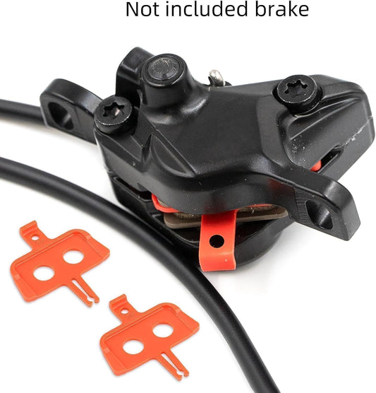 8PCS Bicycle Brake Pads Spacers - Hydraulic Disc Brake Pad Spreader Tool for MTB & Road Bike - Cycling Repair Insert Tool with Durable Spacers for Easy Maintenance.