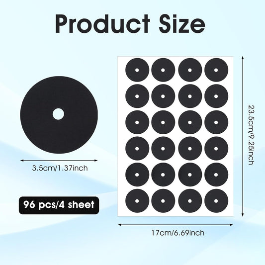 96Pcs Pool Table Marker Dots, Billiard Spot Position Stickers, Billiard Point Sticker Accessories, Pool Table Stickers.
