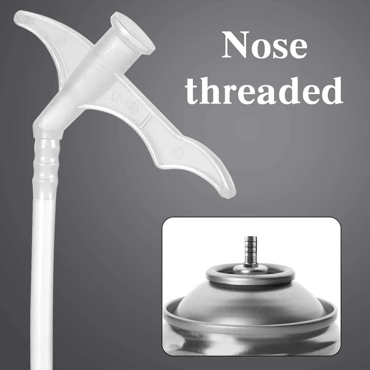 10Pcs Spray Foam Nozzle Attractive Expanding Foam Nozzles Spray Foam Replacement Tube for DIY Spraying as Shown Industrial Adhesives