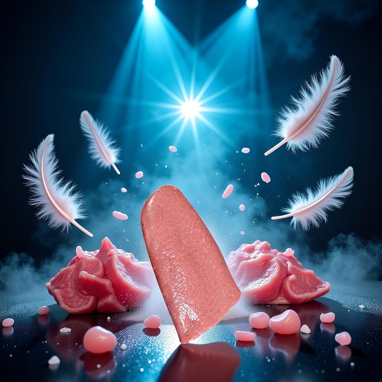 Realistic Fake Tongueï¼Horrific Tongue Prop, Adult Magic Performance Prop Tool, Mentalism Magic for Girlfriend Wedding Shows or Streets Magic Kits and Accessories Novelty and Gag.