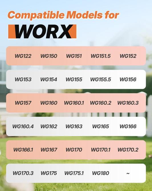 15 Pack (WA0010)Replacement Trimmer Line Spool Compatible with Worx Weed Eater, 0.065 inch Trimmer Line Refills for Worx Trimmer,Weed Wacker String Replacement Parts(12 Trimmer Spools,3 Trimmer Caps)