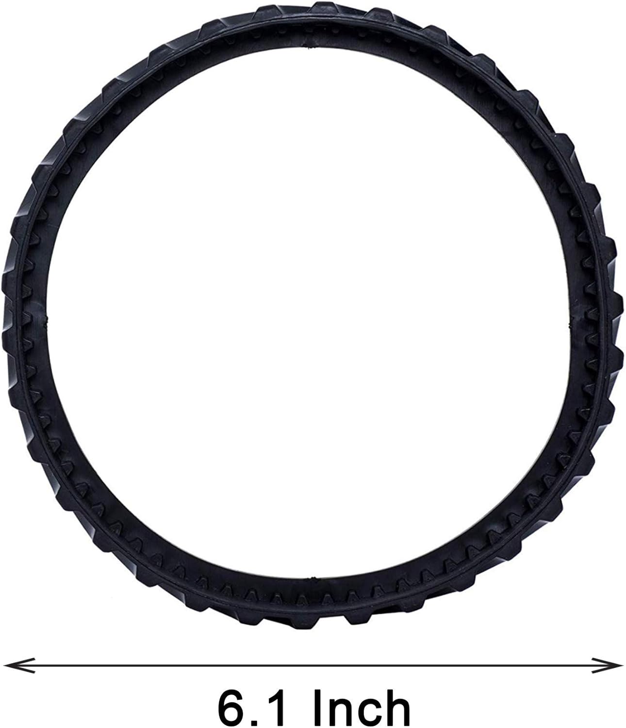 1 Pair R0526100 Exact Track Replacement | Compatible with MX8/MX6 In-Ground Pool Cleaner/Made of Premium, Heavy Duty Rubber - Improving The Parts Life Cycle by 50%
