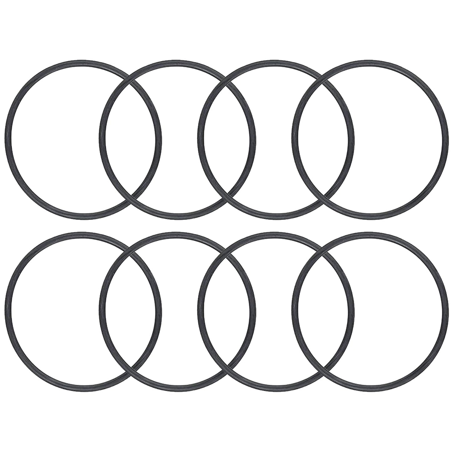 (8-Pack) Salt Cell O-Ring Compatible with Hayward GLX-Cell-Union Buna-N for Turbo Cell Salt Chlorination Cell Union - Aftermarket T-Cell Union O-Rings