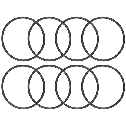 (8-Pack) Salt Cell O-Ring Compatible with Hayward GLX-Cell-Union Buna-N for Turbo Cell Salt Chlorination Cell Union - Aftermarket T-Cell Union O-Rings