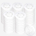 45mm Polypropylene Washers - 100 Pcs Load Spreading Foam Board Washers