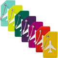 Mini Jewelry Travel Case and 7 Pack Silice Luggage Tag Travel Suitcase Tags with Name ID Card