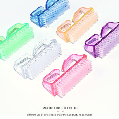 4PCS Wide Tooth Detangling Comb, Large Hair Styling Comb for Curly, Hand Fingernail Scrub Cleaning Brushes for Toes and Nails Cleaner