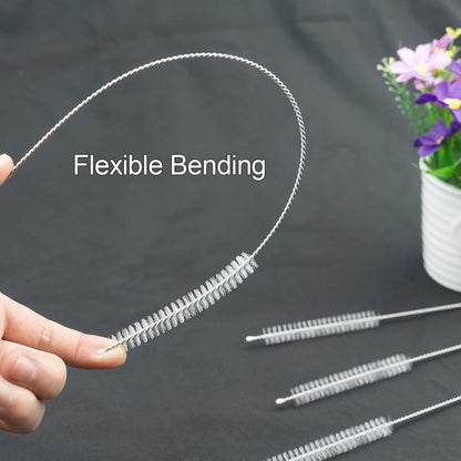 10 PCS Straw Cleaner Brush and 5Pcs Replacement Clear Straw for Stanley Cup 14oz 20oz Tumbler