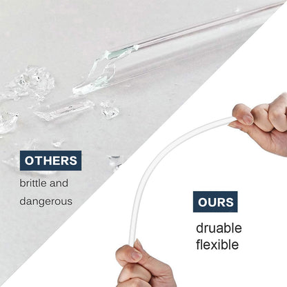10 PCS Straw Cleaner Brush and 5Pcs Replacement Clear Straw for Stanley Cup 14oz 20oz Tumbler