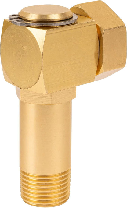 Garden Hose Adapter, Brass Replacement Part Swivel, Hose Reel Parts Fittings