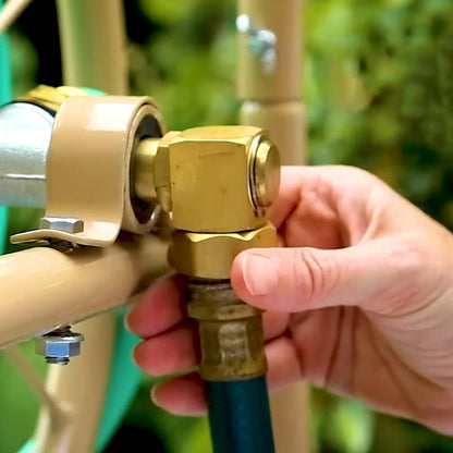 Garden Hose Adapter, Brass Replacement Part Swivel, Hose Reel Parts Fittings