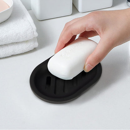 Soap Dish for Shower, 2pcs Soap Dishes Soap Savers for Bar Soap, Soap Bar Holder Shower with Drip Tray, Plastic Soap Holders with Drain for Kitchen Sink, Easy to Clean, Keeps The Soap Dry