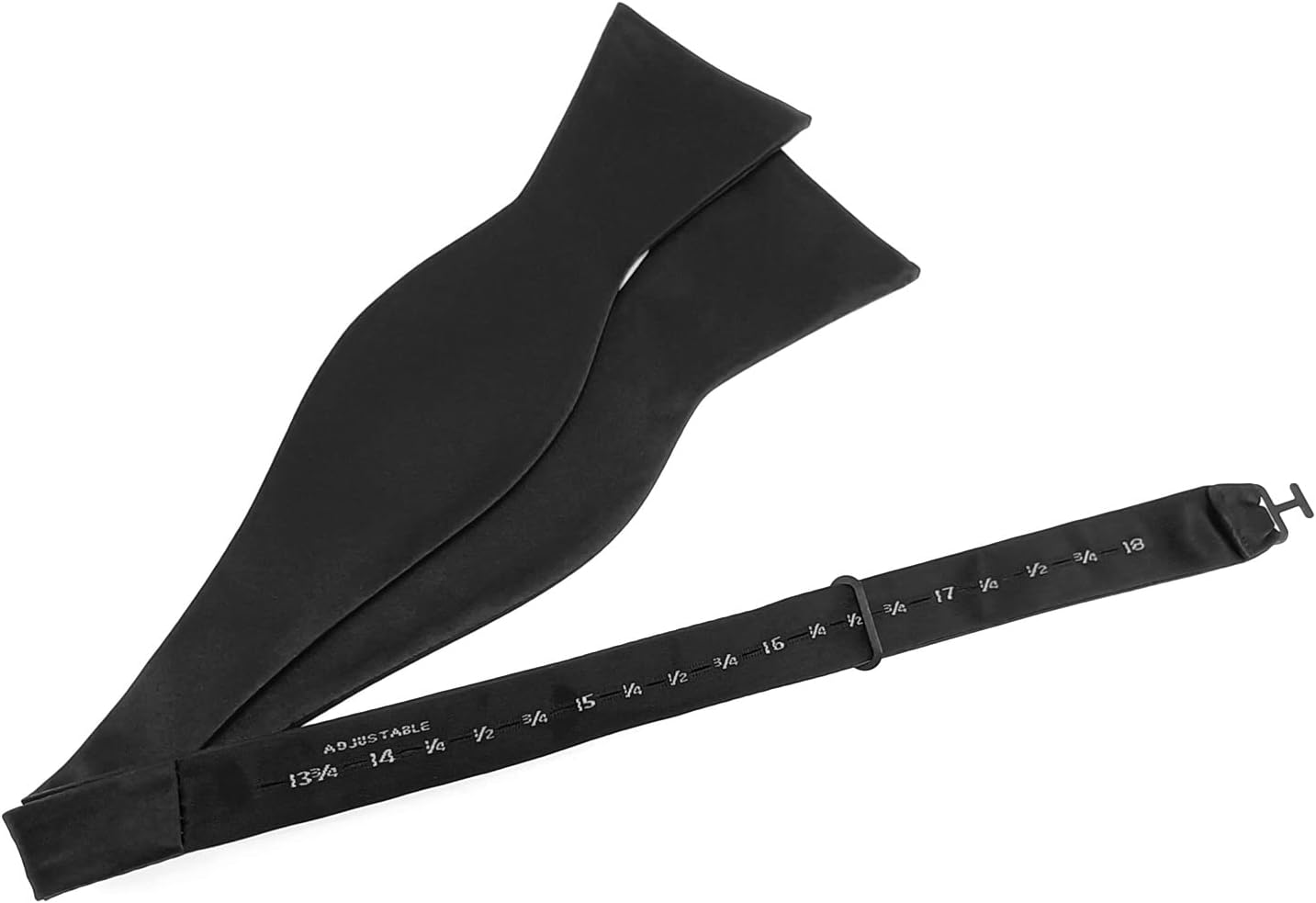 Mens Solid Bowtie Woven Self Tie Bow Ties Tuxedo & Wedding Bowties