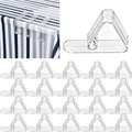 24 Pack Tablecloth Clips for Thick Tables, Heavy-Duty Plastic Table Cover Holders for Outdoor Dining, Picnic, Camping, and Party Use, Windproof Table Cloth Clamps for Birthday, Wedding