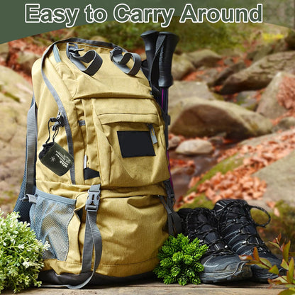 Mosquito Head Net Mesh, Face Neck Fly Netting Hood from Bugs Gnats Noseeums Screen Net for Any Outdoor Lover- with Carry Bags Fits Most Sizes of Hats Caps (2pcs, Olive, Updated Big Net)