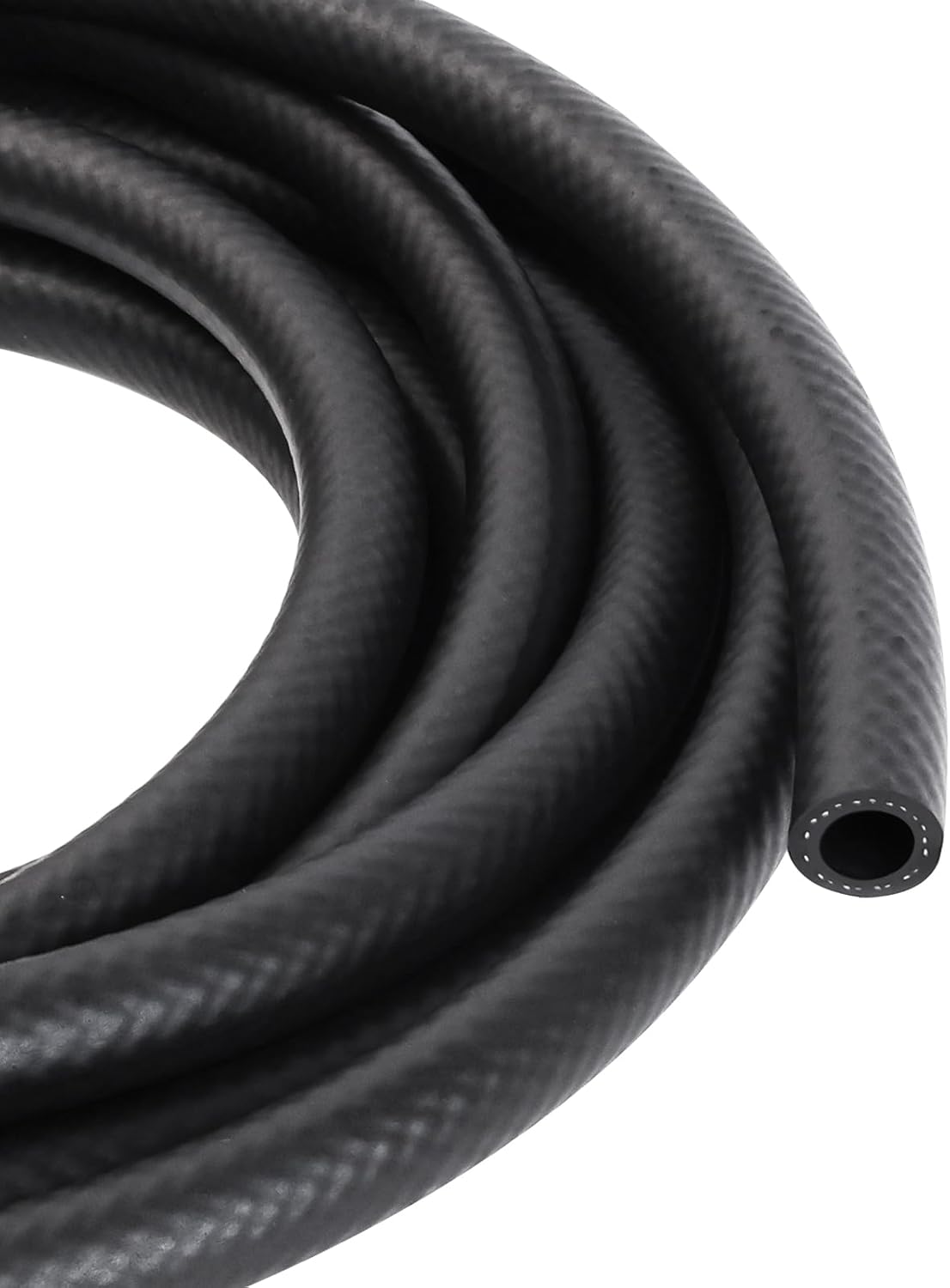 1/2 Inch ID NBR Rubber Hose, 10 Feet Fuel Hose Line Transfer Hose for Small Engine Black