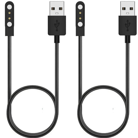 Charger for FAFAFROG Dog bark Collar, Magnetic Charging Cable for Dog Shock Training Collars (2ft/60cm) (2)