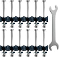Large Trampoline Screws and Bolts Replacement, M8 X 3.62in/92mm Screws for Simple Repair Trampoline Legs, 12 Pcs