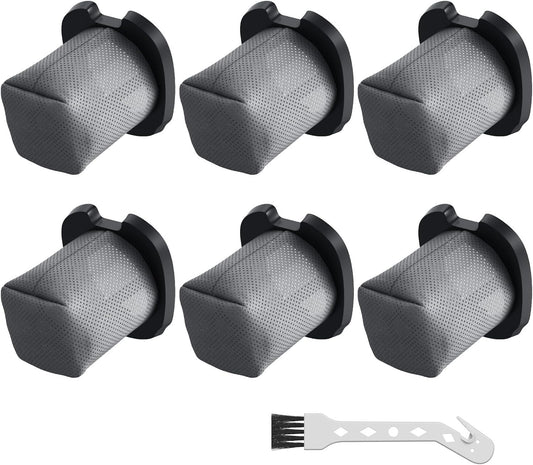 6 Pack CH701 Vacuum Filter Replacement Compatible with Shark Cyclone PET Handheld Vacuum CH700, CH701, CH701C and CH700WM, Compare to Part# XDCFCH700