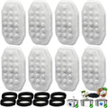 16 Pack Cat Water Fountain Filter Replacement & Pre-Filter Sponges for 3.2L/108oz Automatic Pet Fountain Dog Water Fountain