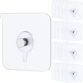 20 Pcs Adhesive Picture Hooks 20 lbs Max 2.2”Load No Drill Screw Stickers Heavy Duty Picture Hangers Without Nails No Nail Wall Hooks for Hanging Frame Hanger Sticky Hook for Bathroom Kitchen