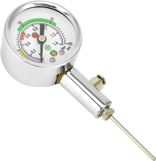 Ball Pressure Gauge, Professional Accurate Air Pressure Measurement for Various Sports Balls