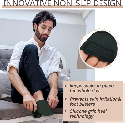 10 Pairs No Show Socks Women Men Low Cut Liner Socks Ice Silk Socks Nonslip Liner Socks Invisible Socks Thin Socks