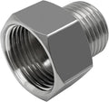 7/8 Female threaded (I.D:15/16) to 1/2 Male threaded (O.D:3/4) Toilet Bidet Hose Pipe Adapter Connector(Pls check your size!)