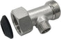 Bidet T Adapter Tee Valve for Bidet(7/8 ballcock to 7/8 ballcock to 3/8 compression threaded) 3 Way Connector Attachment for Toilet