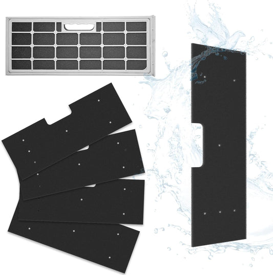 4 Pack WH01X35719 Lint Filter, Hand Washable Replacement Lint Filter Compatible with G-E Profile Washer Dryer Combo, for Models: PFQ97HSPVDS.