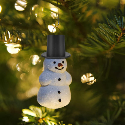 200 Pcs Include 100 Christmas Mini Top Hat Black Plastic Tiny Hats 100 Mini Satin Ribbon Bows Boutique Flower Bowknot Sewing Scrapbook DIY Snowman Crafting Project Wedding Birthday Party Decoration